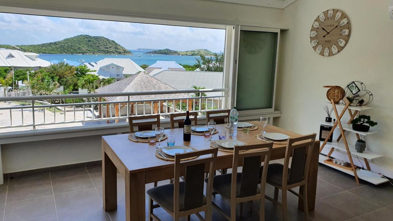 Pinel Superbe Appartement En Residence Vue Mer Cul de Sac ภายนอก รูปภาพ