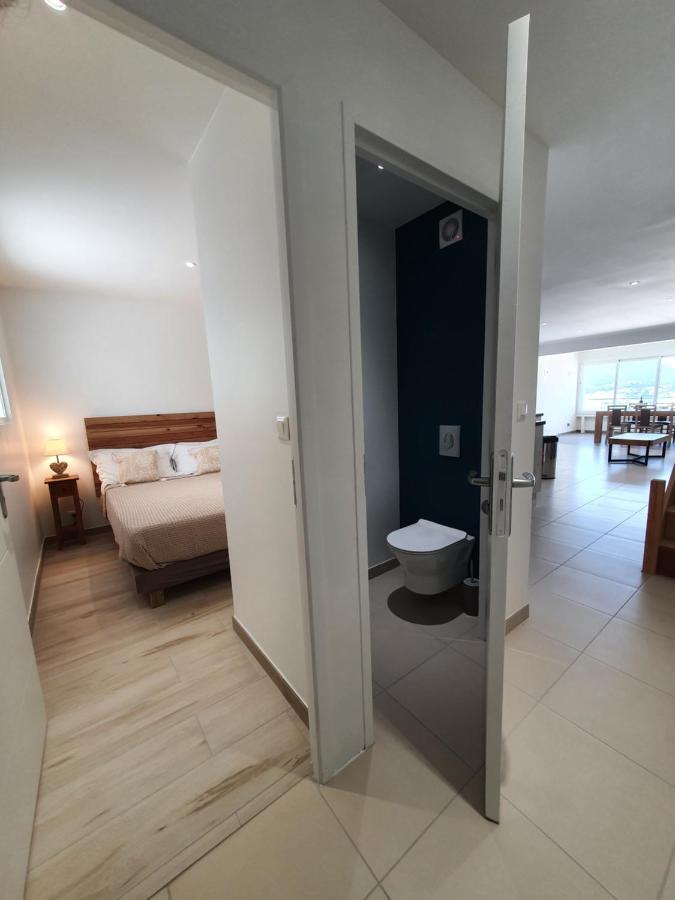 Pinel Superbe Appartement En Residence Vue Mer Cul de Sac ภายนอก รูปภาพ