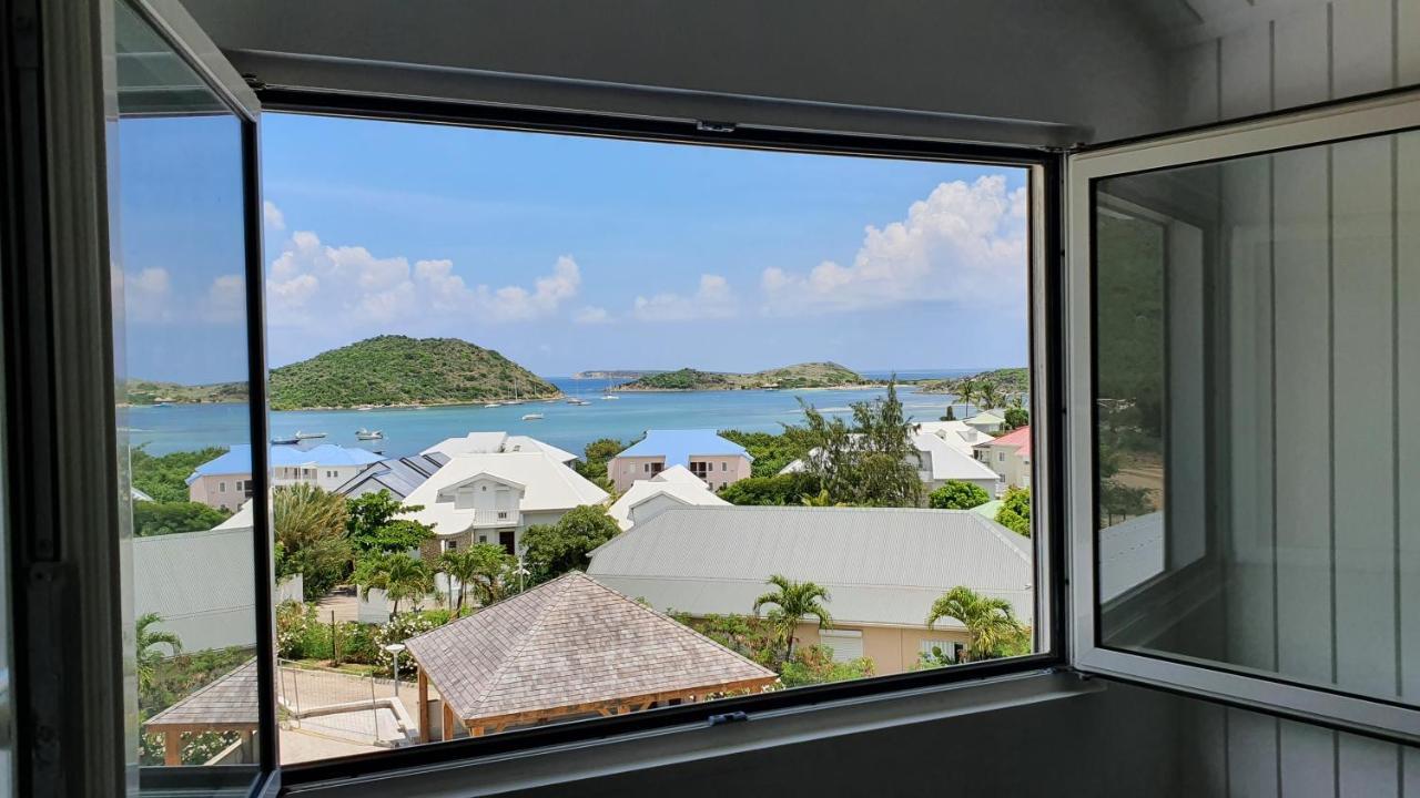 Pinel Superbe Appartement En Residence Vue Mer Cul de Sac ภายนอก รูปภาพ